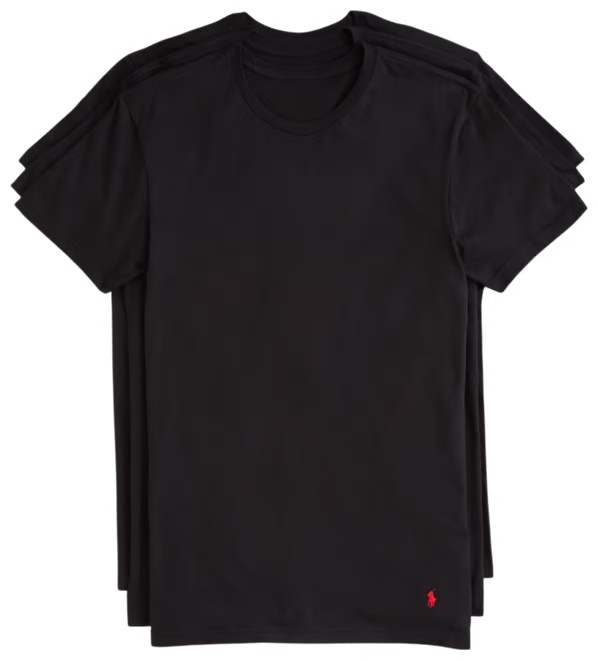 Polo Ralph LaurenClassic Fit Crewneck Undershirt, Pack of 3 | Bloomingdale's (US)