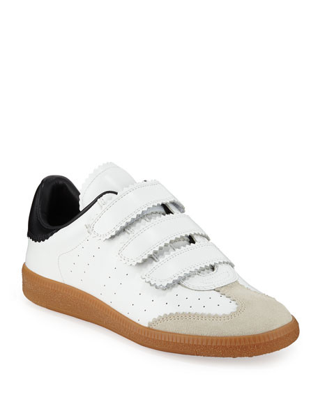 Isabel Marant Beth Grip Strap Sneakers | Neiman Marcus