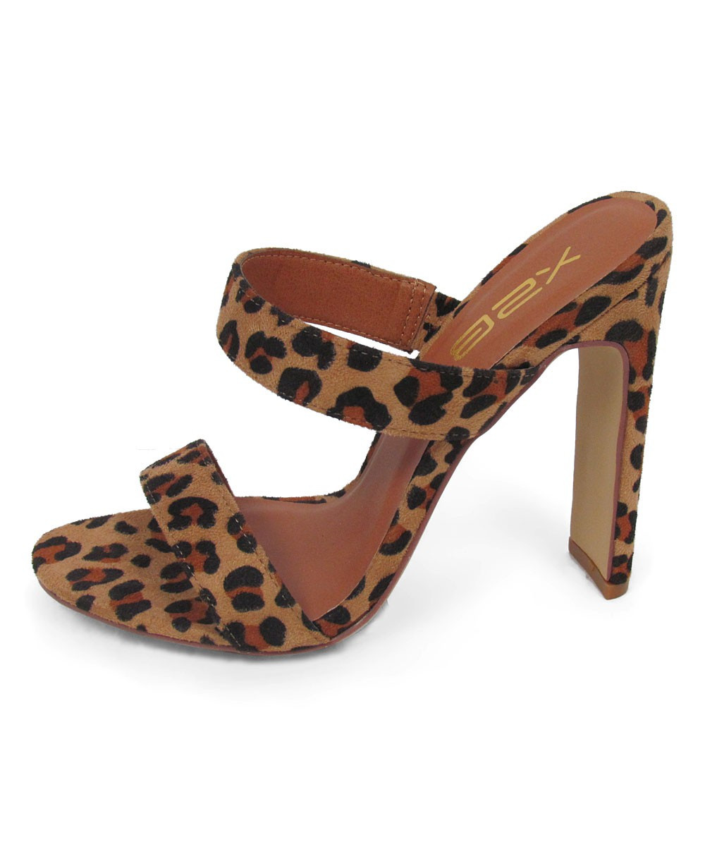 Bonnibel Women's Sandals LEOPARD - Brown Leopard Thalia Slip-On Sandal | Zulily