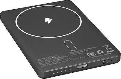 Energizer - 5,000mAh SLIM METAL 20W Magnetic Wireless Qi/Qi2.0/MagSafe PowerBank, Portable Charge... | Best Buy U.S.