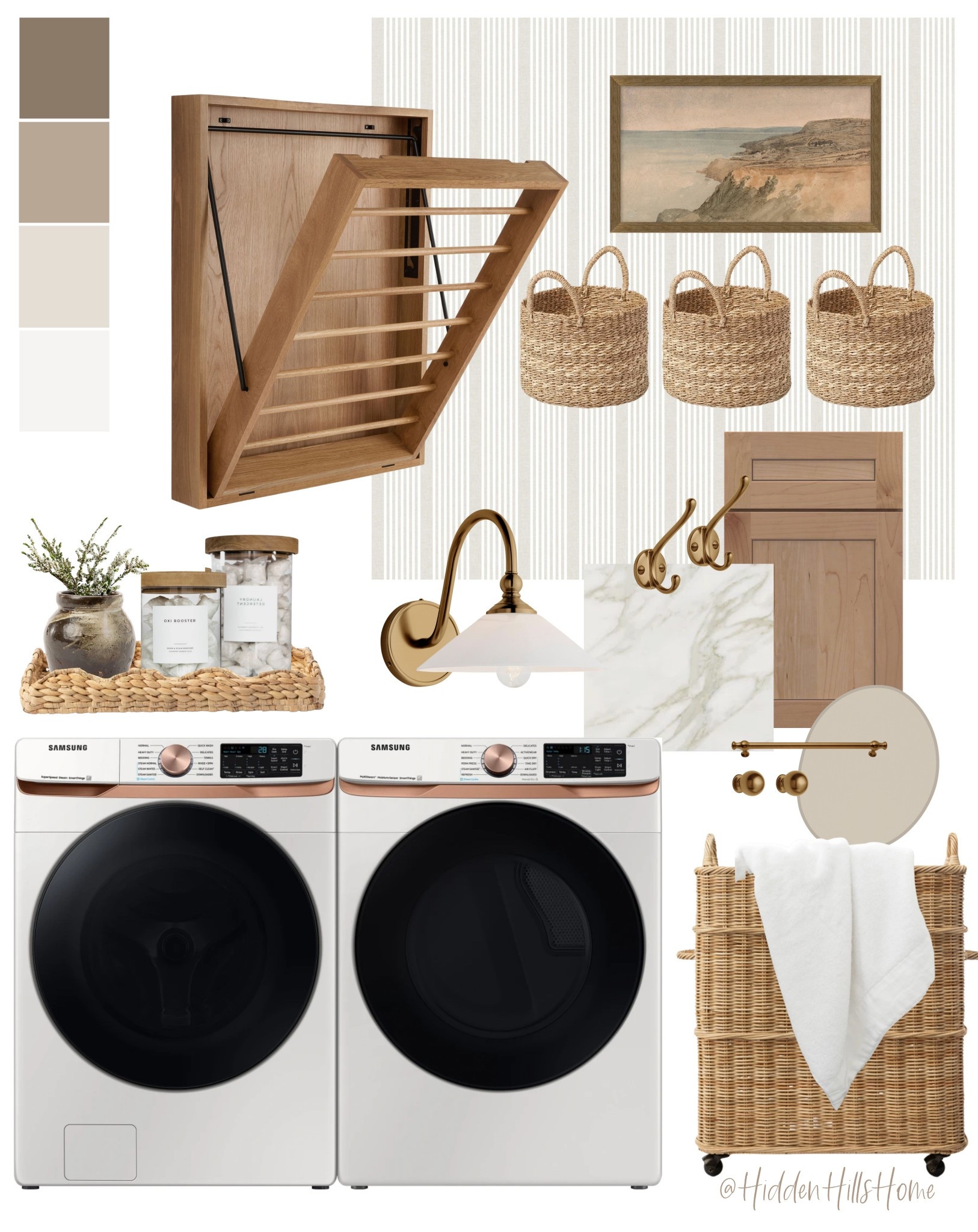 Laundry room mood board! Cute and functional laundry room refresh, laundry room design, home decor ideas, laundry room inspiration, home design #laundryroom

#LTKHome #LTKSaleAlert #LTKStyleTip