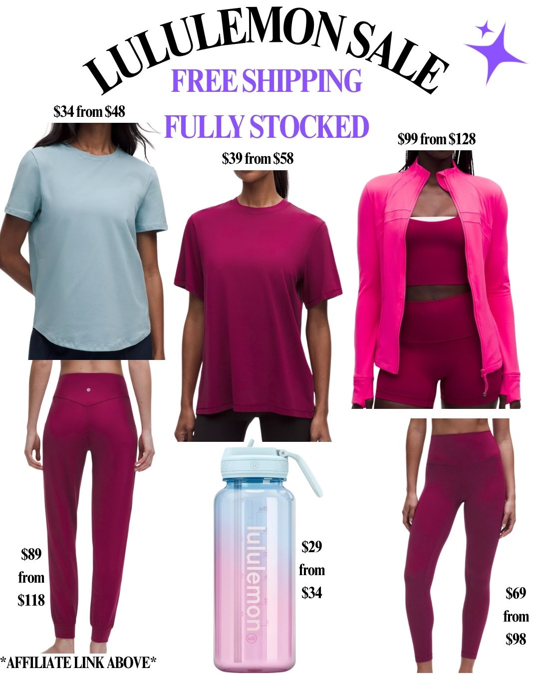 Lululemon sale @lululemon
