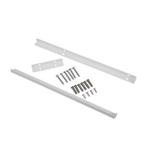 Selectives 14 in. White Metal Shelf Bracket Support Kit | The Home Depot