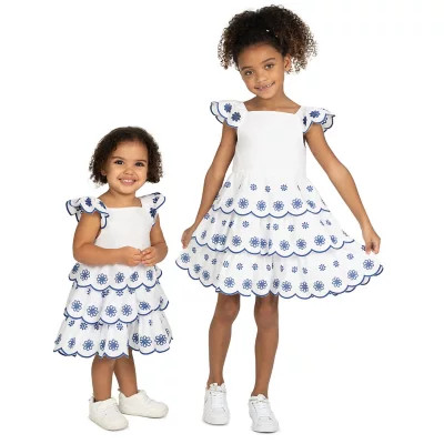 Counting Daisies Toddler Girls Woven Dress | Sam's Club