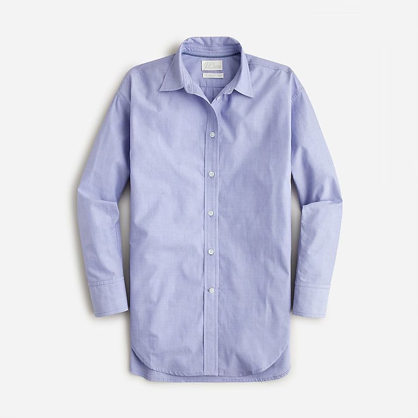 Relaxed-fit crisp cotton poplin shirtItem AX877 
 Reviews
 
 
 
 
 
2 Reviews 
 
 |
 
 
Write a R... | J.Crew US