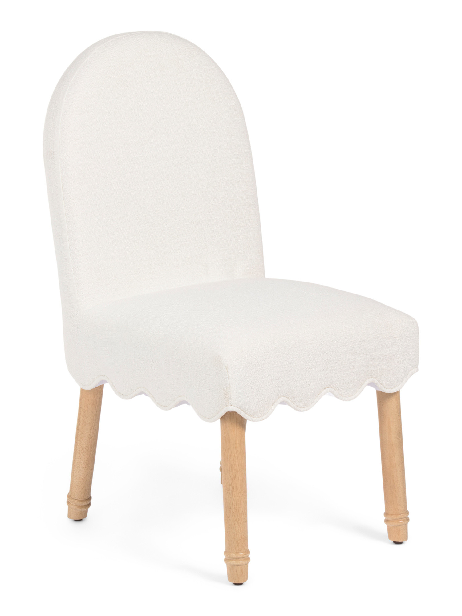 18.5x36 Waverly Scalloped Bottom Curved Back Dining Chair | Kitchen & Dining Room | Marshalls | Marshalls