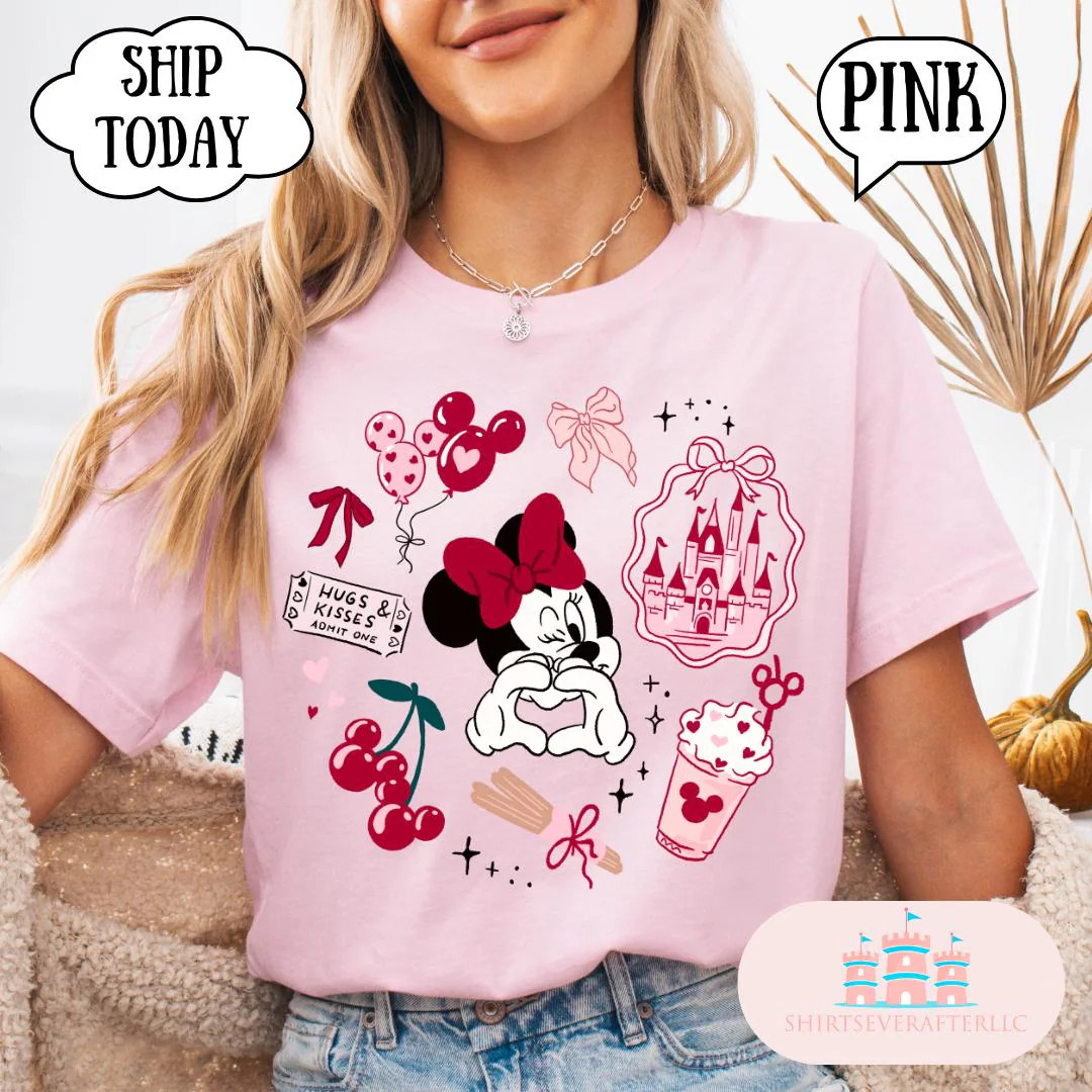 Mickey and Minnie Shirt Tee, Disney Shirt, Disney Tee, Disney Vacation Shirt, Disney Tank, Disney... | Etsy (US)