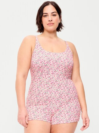 Textured Swim Romper -- 2.5-inch inseam | Old Navy (US)