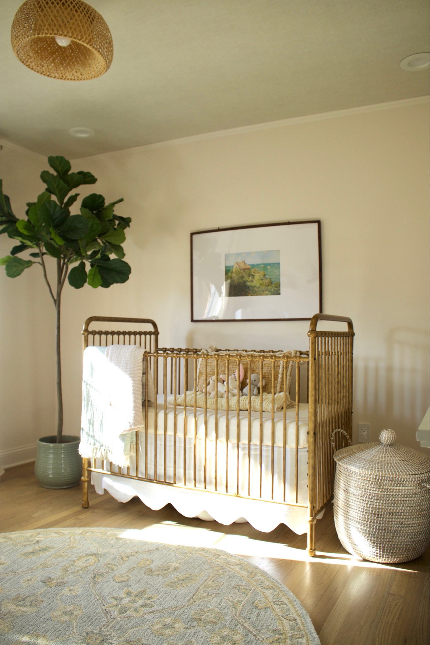 Baby Girl’s nursery design! Inspired by summer golden hours 

#LTKfamily #LTKkids #LTKhome