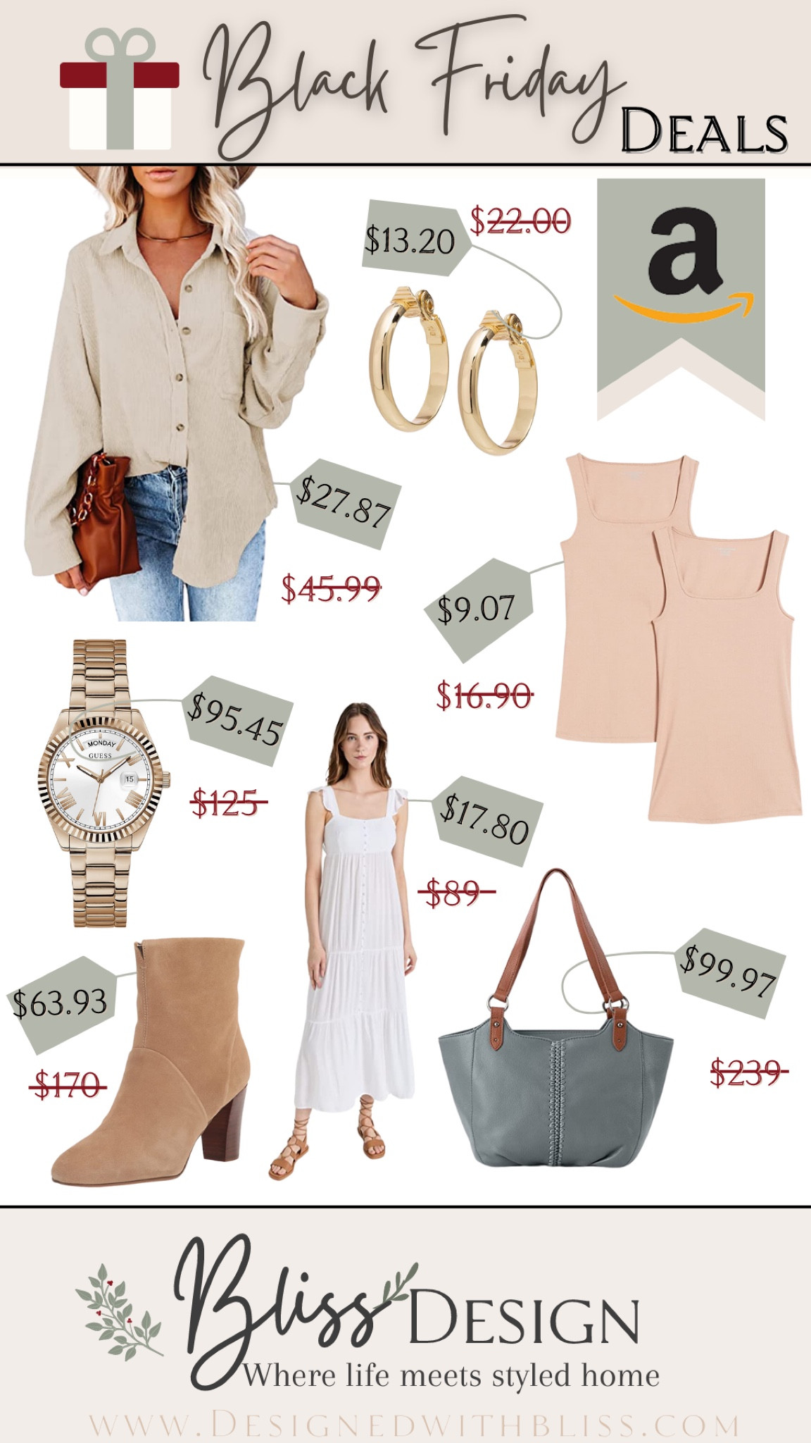 Black Friday - Amazon Fashion

#LTKsalealert #LTKHoliday #LTKGiftGuide