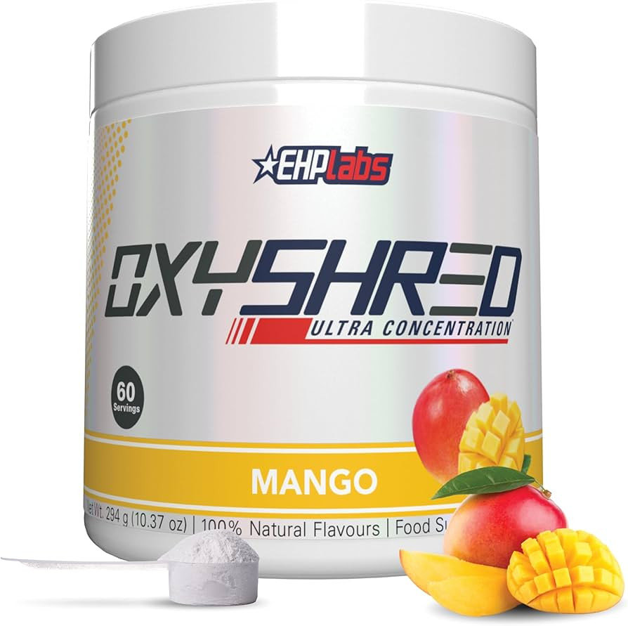 EHP Labs OxyShred Pre Workout Powder - Preworkout Powder with L Glutamine & Acetyl L Carnitine, E... | Amazon (US)