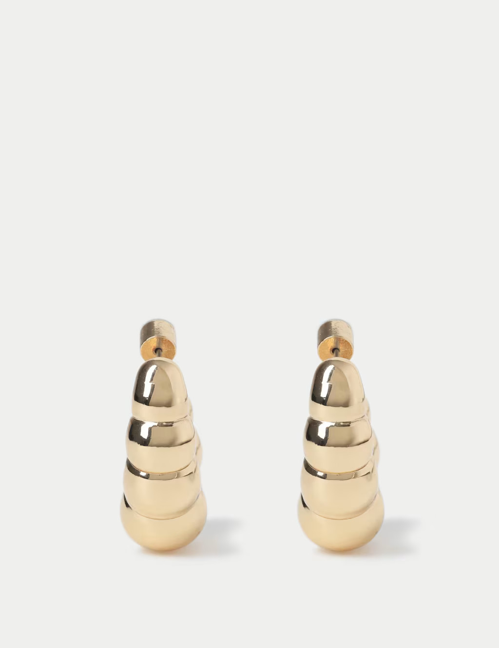 Silver Tone Bubble Dome Hoop Earring | Marks & Spencer (UK)