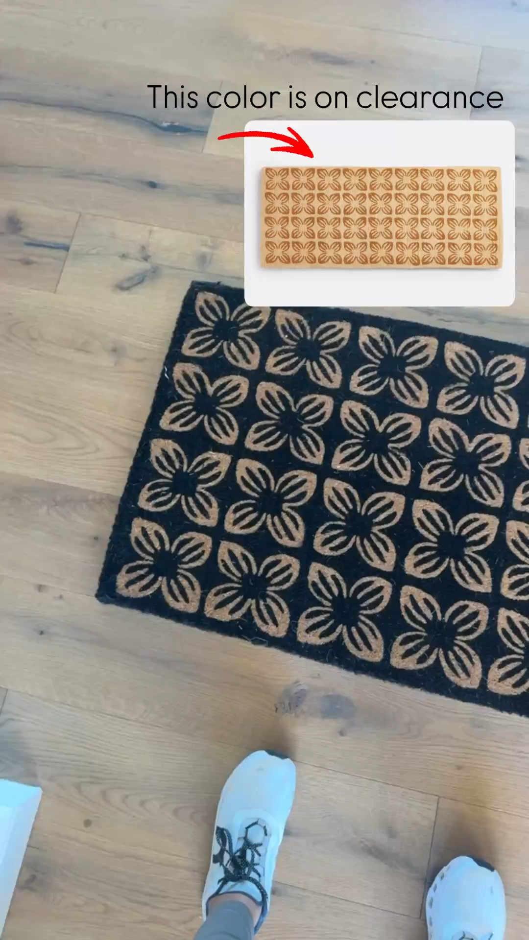 My new doormat is 🙌🏽

#LTKHome #LTKFamily #LTKFindsUnder100