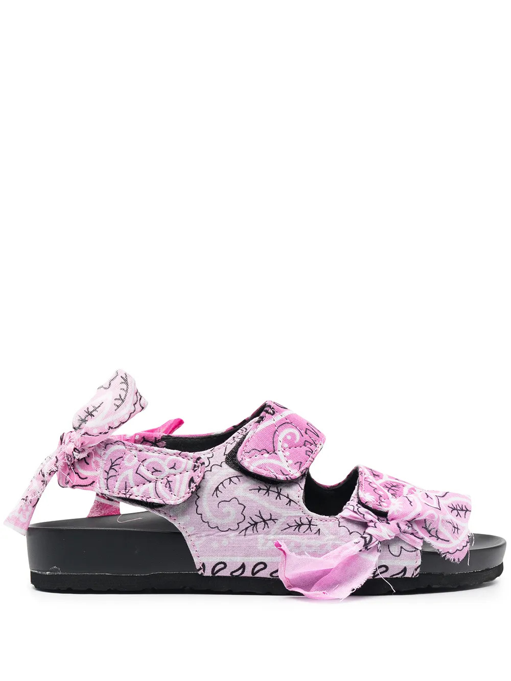 bandana-print sandals | Farfetch Global