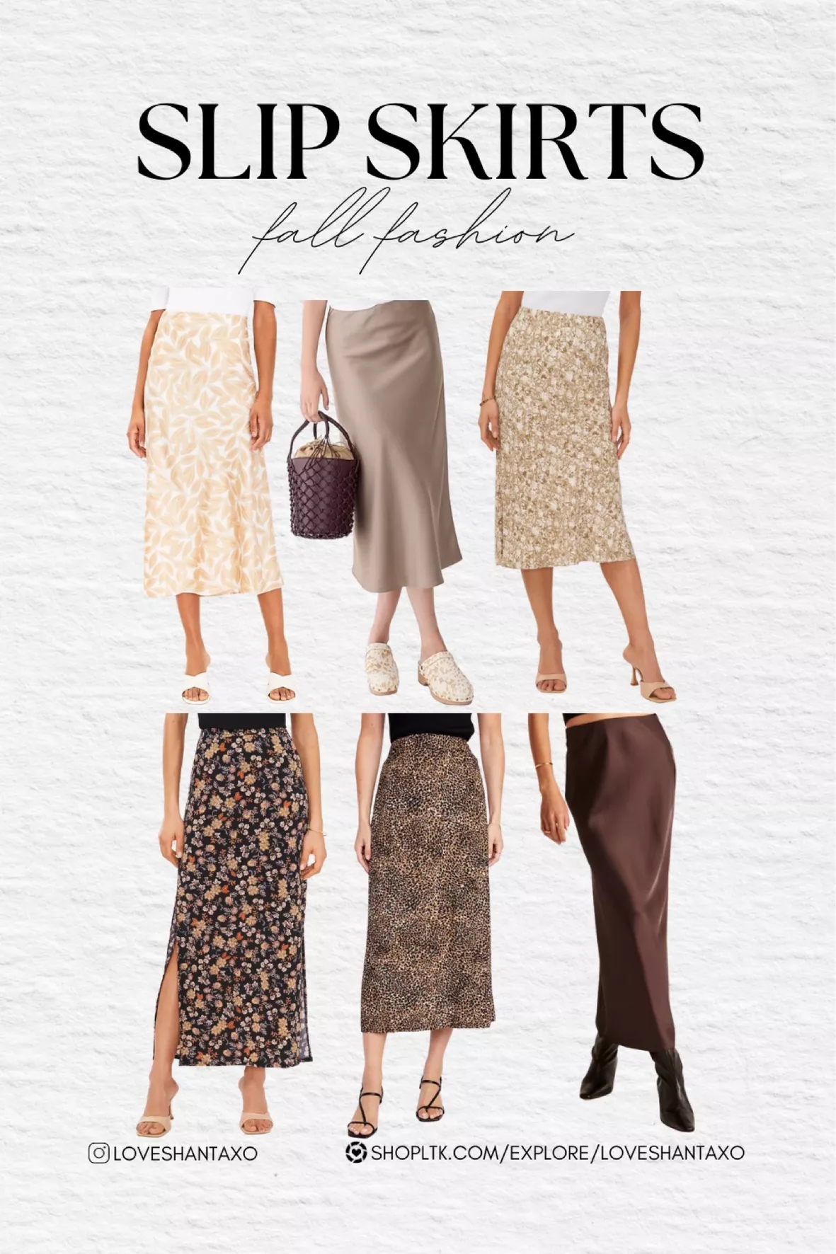 Slip Skirts for Fall 2023 - Slip Skirt Trend