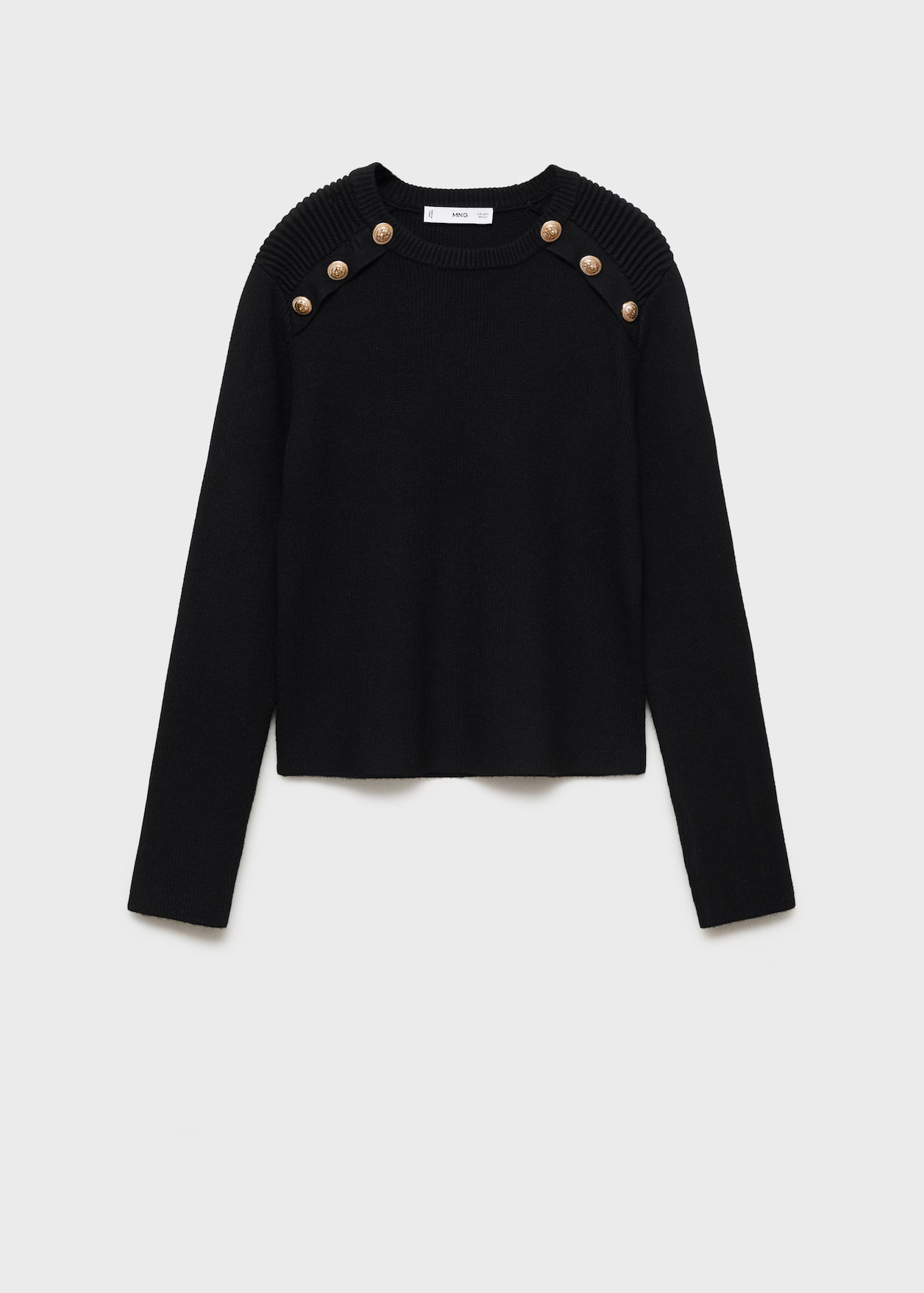 Sweater with jewel buttons - Women | MANGO USA | Mango (US/MX/AU)