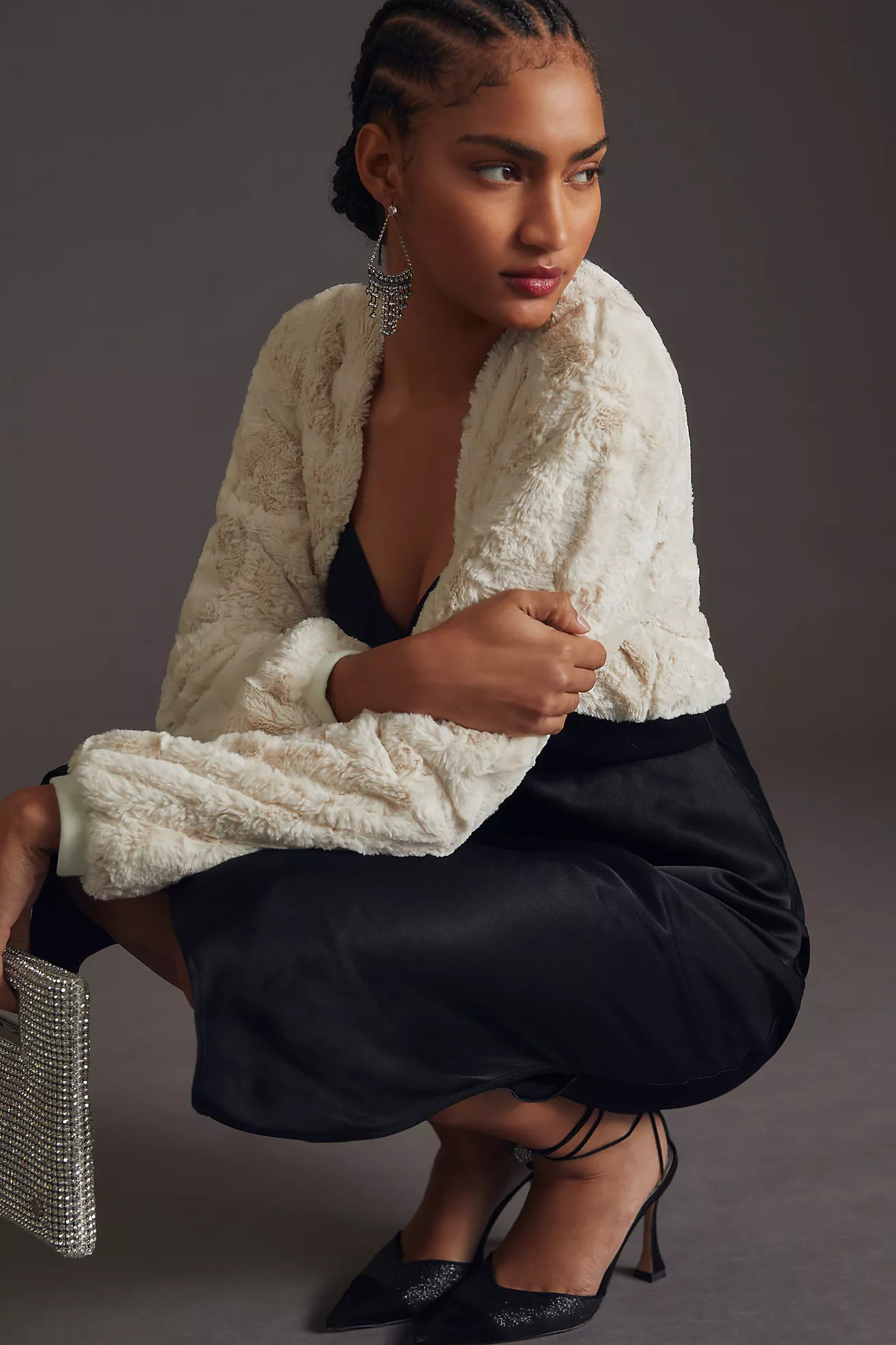 Maeve Faux Fur Shrug | Anthropologie (US)