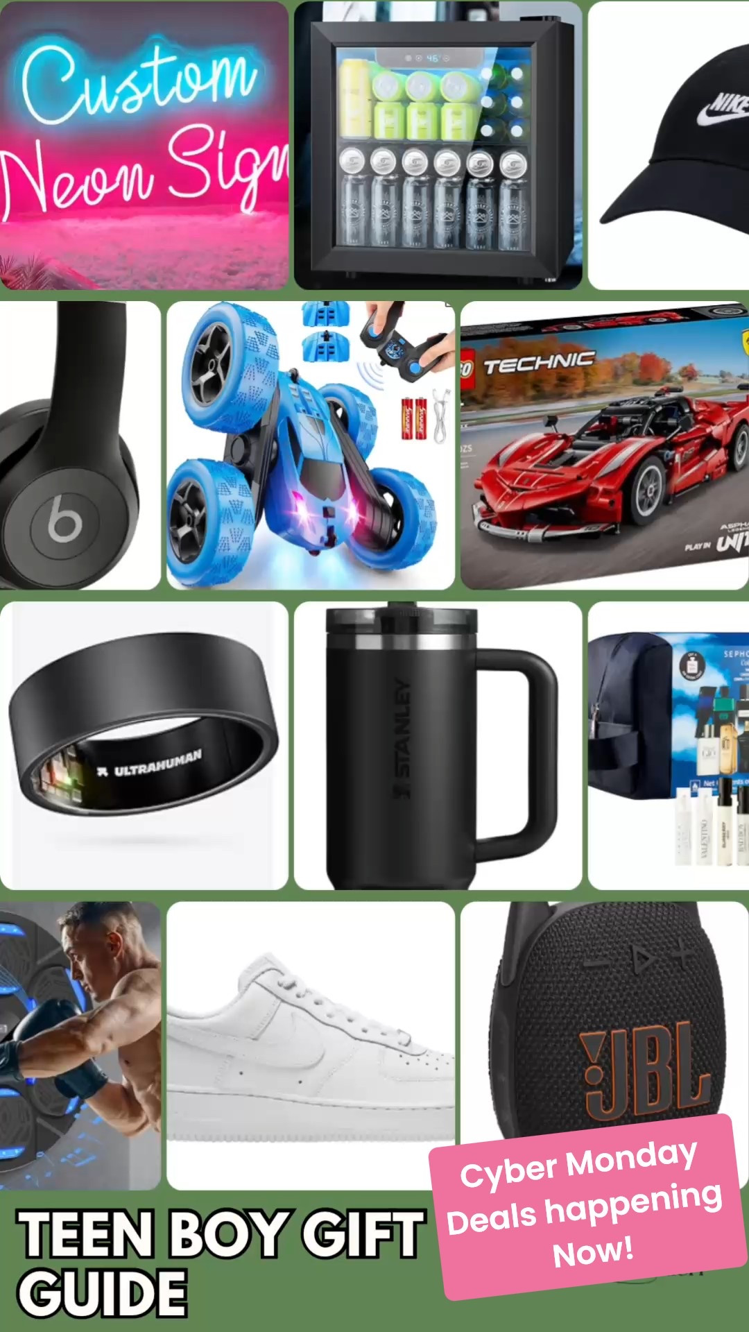 Teen boy gift guide filled with practical, trendy, and actually useful ideas they will get excited about. From tech accessories and gaming must-haves to cozy hoodies, grooming sets, room upgrades, and sports essentials, these picks make holiday gifting easier. Great options for boys who love convenience, comfort, and cool everyday items that fit their style. Perfect for stocking stuffers or main gifts that feel thoughtful and on trend.

Cyber monday and holiday sales going on now.  

 #LTKCyberWeek #LTKGiftGuide #LTKHoliday