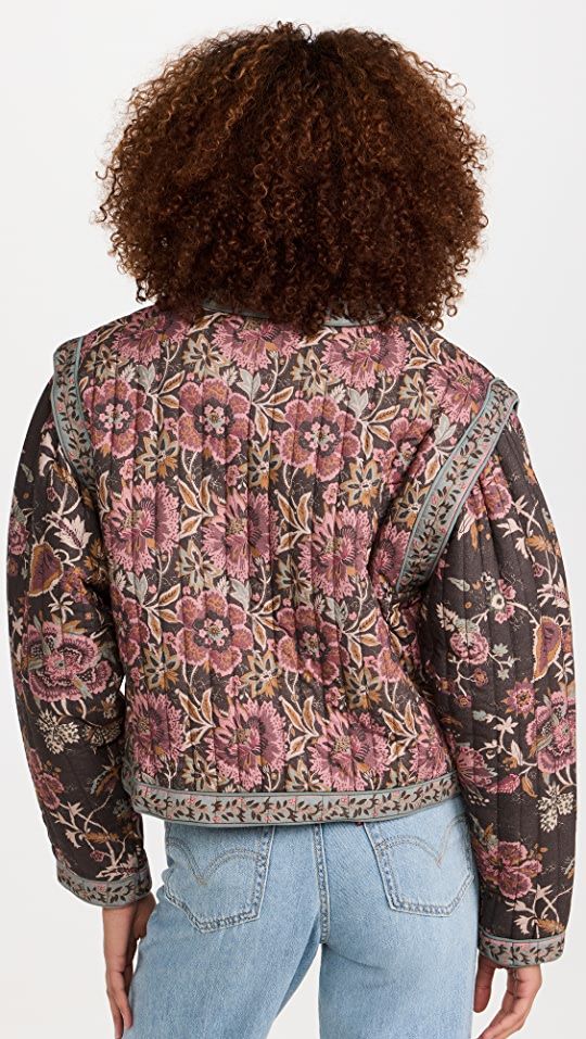 Tess Print Quilted Jacket | Shopbop