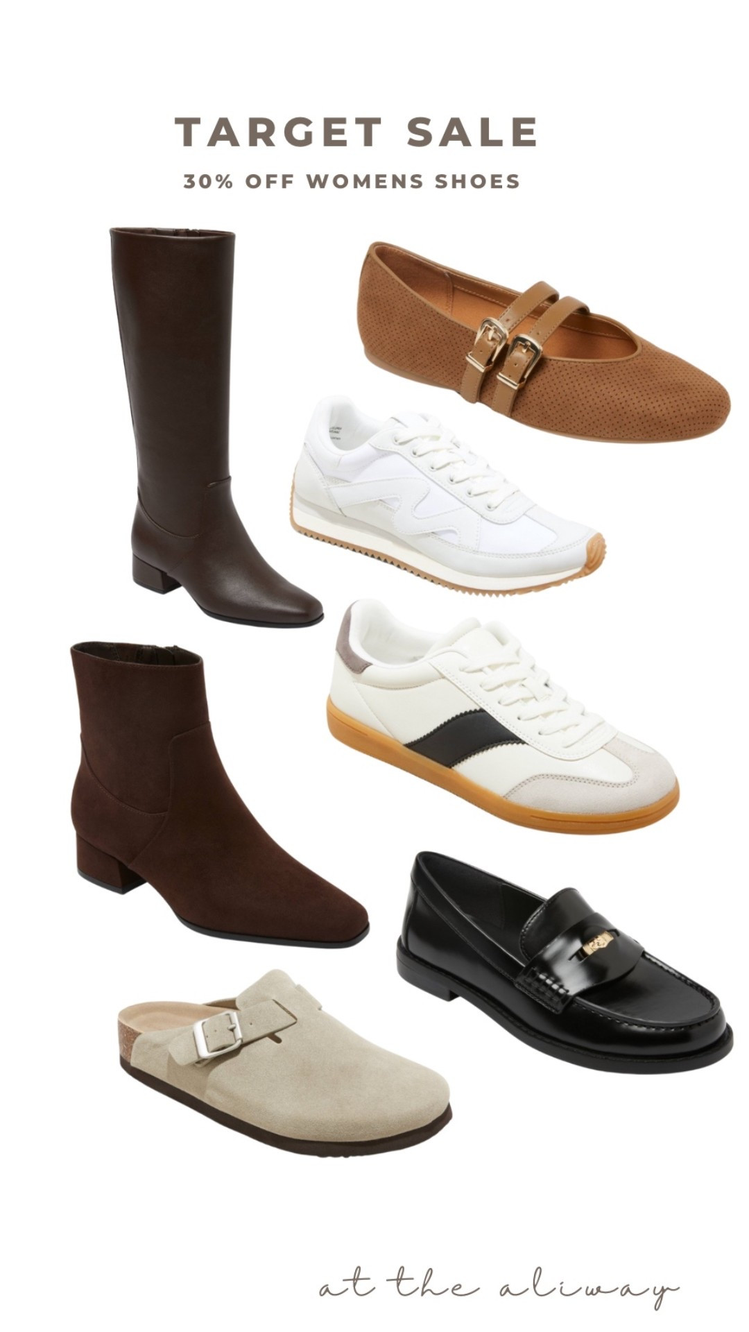 All under $40! // #atthealiway #targetstyle 

#LTKFindsUnder50 #LTKShoeCrush #LTKSaleAlert