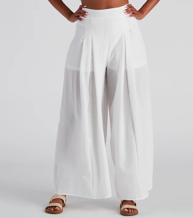 Made For You High Rise Palazzo Pants | Windsor Stores