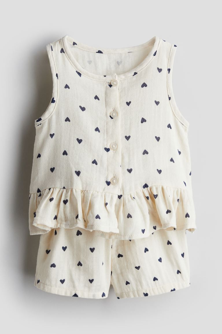 2-piece Top and Shorts Set | H&M (US + CA)