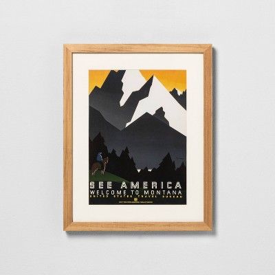 'See America' Framed Wall Art - Hearth & Hand™ with Magnolia | Target