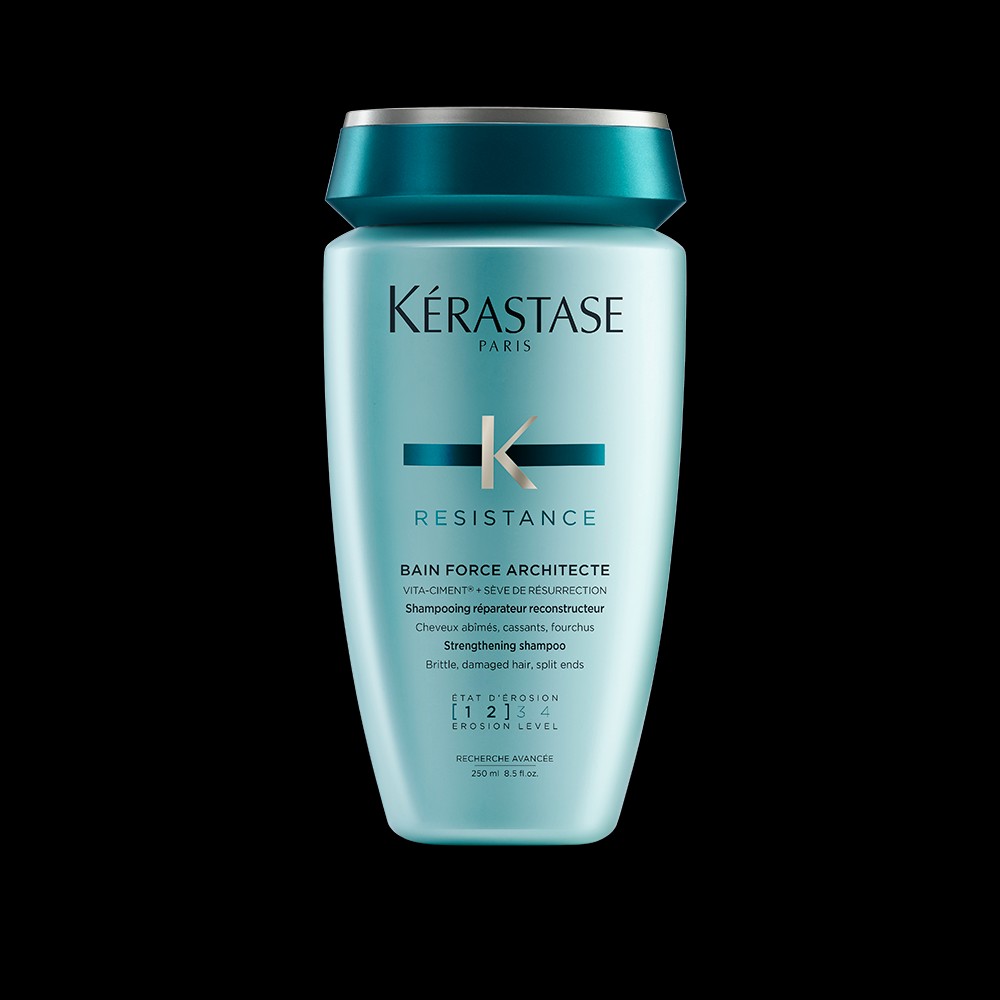 Kerastase Resistance Bain Force Architecte Shampoo For Brittle, Damaged Hair 8.5 fl oz / 250 ml | Kerastase US