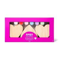 3pk Paint-Your-Own Valentine's Day Wood Hearts Kit - Mondo Llama™ | Target