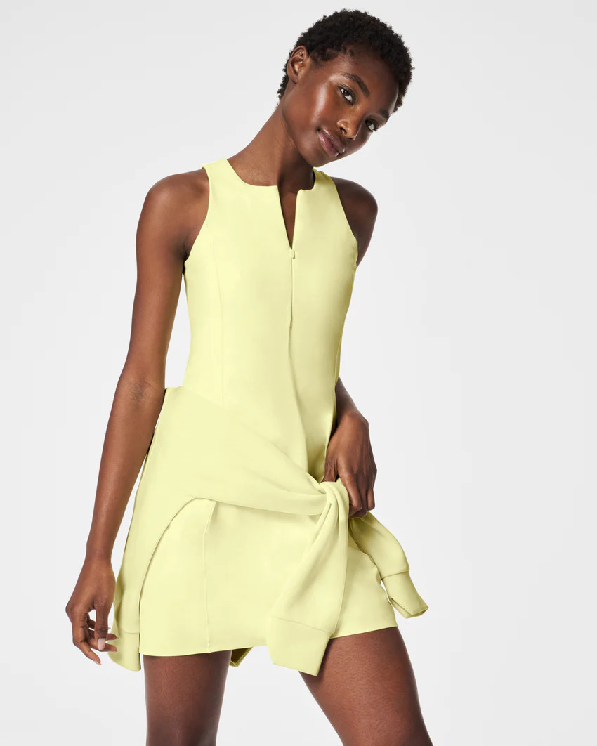 The Get Moving Zip Front Easy Access Dress | Spanx