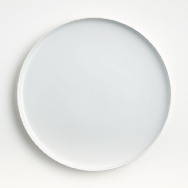 Wren Matte White Dinner Plate + Reviews | Crate & Barrel | Crate & Barrel