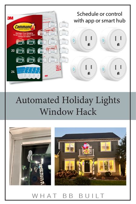 Easy tip and products to hang Christmas lights inside your house for outside impact.

#LTKHoliday #LTKhome #LTKSeasonal