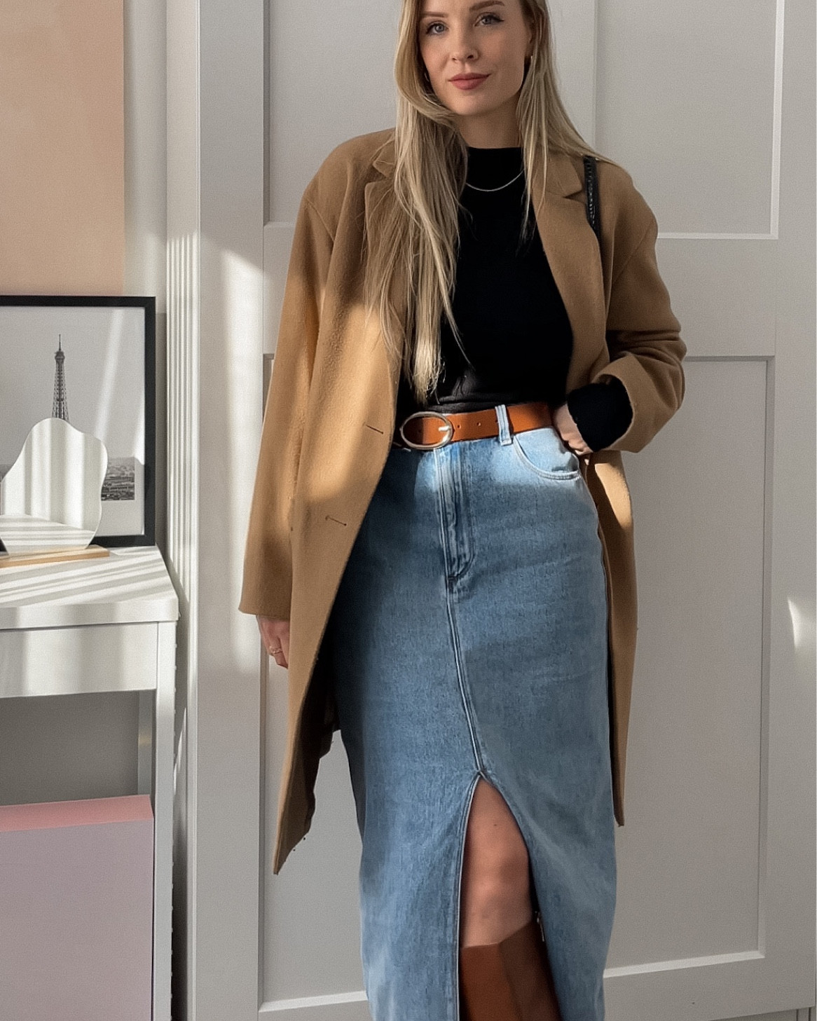 16/30 Days of Winter Outfit Ideas in Australia. A denim midi skirt goes with everything! Series tiktok here: https://www.tiktok.com/t/ZSLx5CBrf/ 

#LTKstyletip #LTKSeasonal #LTKaustralia