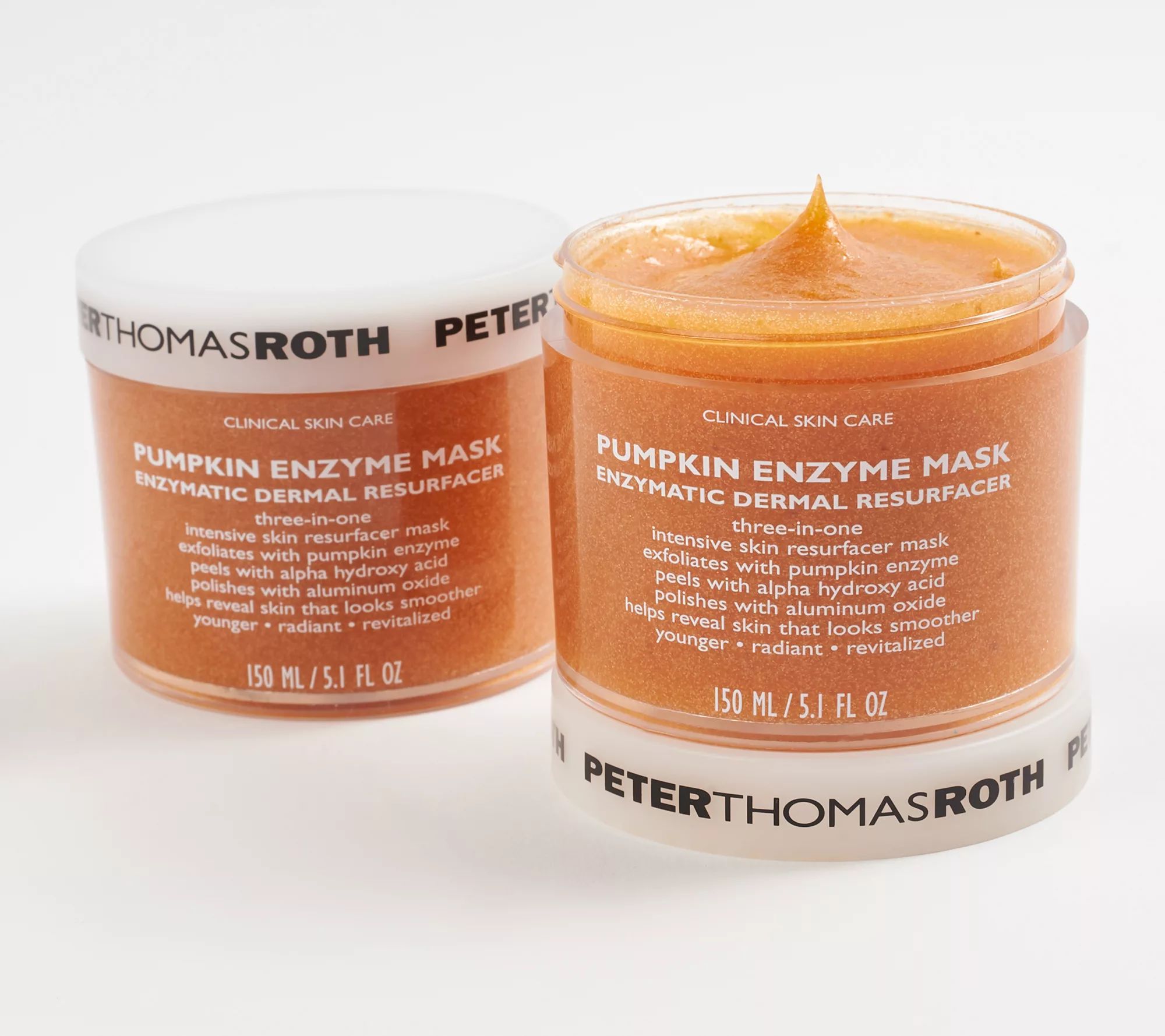 Peter Thomas Roth Pumpkin Enzyme Mask Set of (2) Auto-Delivery - QVC.com | QVC