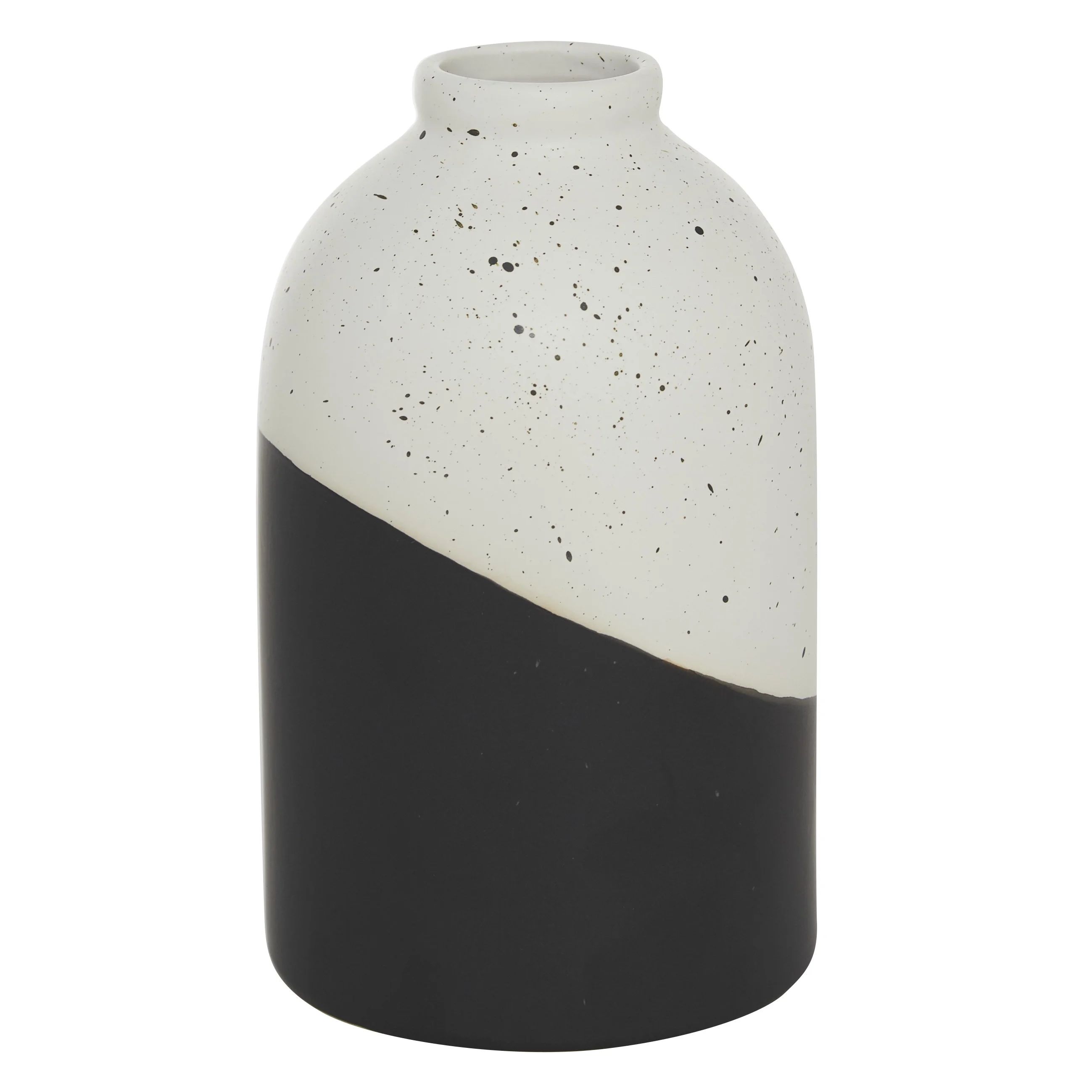 Mainstays 7.9" Iridescent Glass Vase Container ( 7.8"H x 5.5"W x 5.5"D) | Walmart (US)