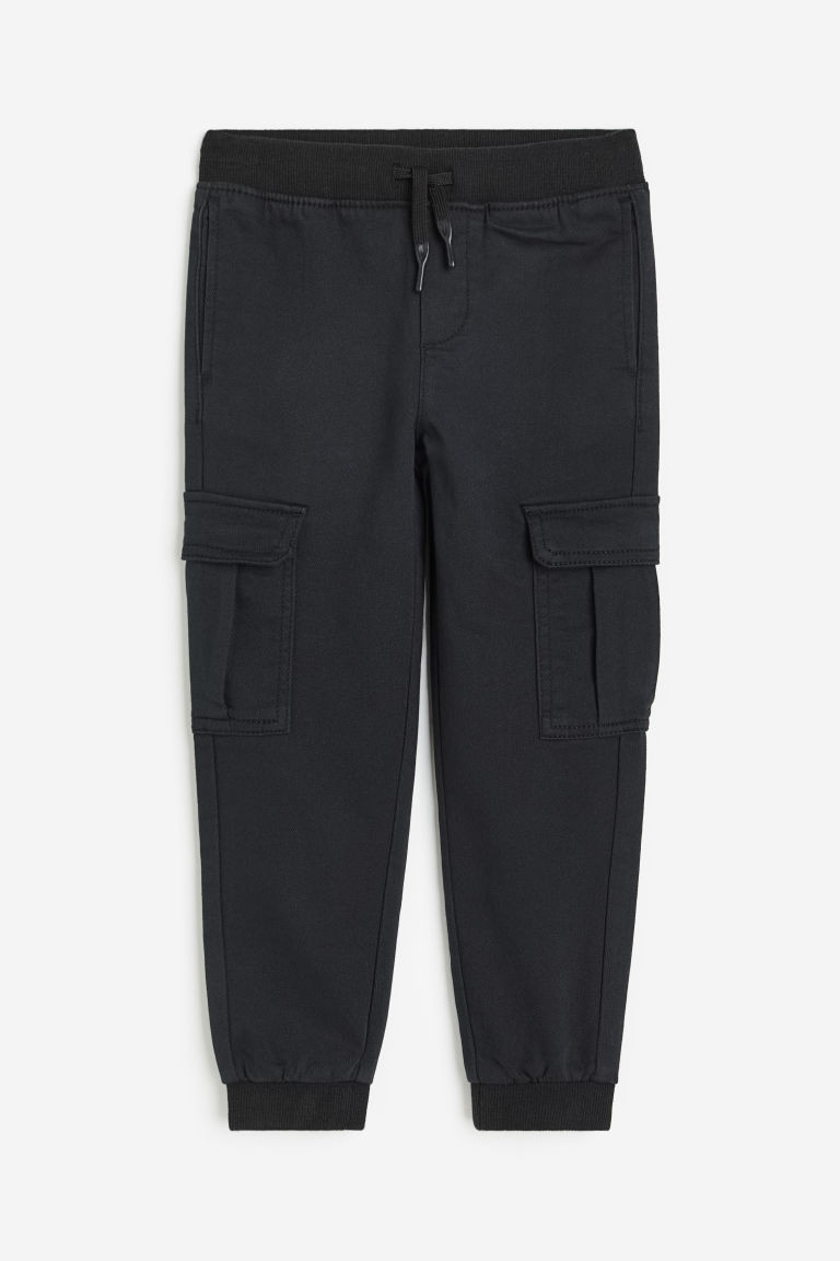 H & M - Cargo Joggers - Black | H&M (US + CA)