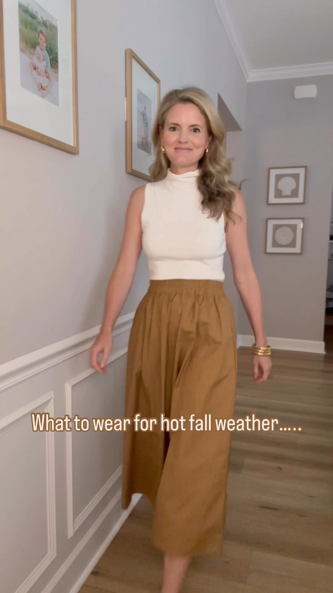 Wondering what to wear for hot fall weather? Here are 4 go to outfits!

Midi skirt & cream top: how chic is this outfit?! I added heels for a dressier work appropriate outfit but you could dress this down with flats too. 

Long sleeve dress: new Amazon find! The print on this one is so cute! I always love adding a long sleeve dress during the fall months. It’s still lightweight for those hot day. Comes in more color options if you want to get away from blue for the fall season. 

Cardigan and shorts: adding a long sleeve top to shorts is so chic and effortless. This cardigan is so pretty and will be a staple! The navy shorts have been my go to lately. 

Pants & tee: say no more for this outfit. The perfect pants and tee to mix and match for different outfits. 

#LTKSeasonal #LTKWorkwear #LTKStyleTip