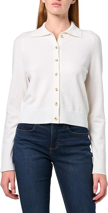 Vince Women's Button Up Polo Cardigan | Amazon (US)