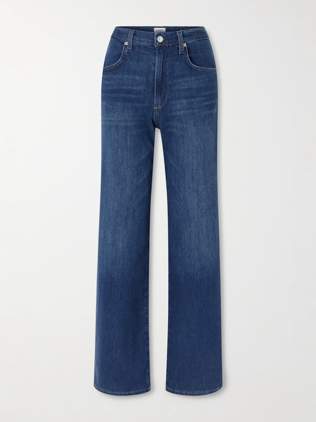 Citizens of Humanity - Annina Mid-rise Staight-leg Jeans - Blue | NET-A-PORTER (US)