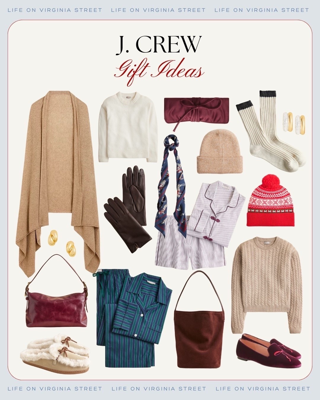 JCrew Gift Ideas 🙌🏻🙌🏻

Winter gifts, cozy gifts shawl, socks, beanie hat, gloves 

#LTKSeasonal #LTKHoliday #LTKGiftGuide

#LTKGiftGuide #LTKSeasonal #LTKHoliday