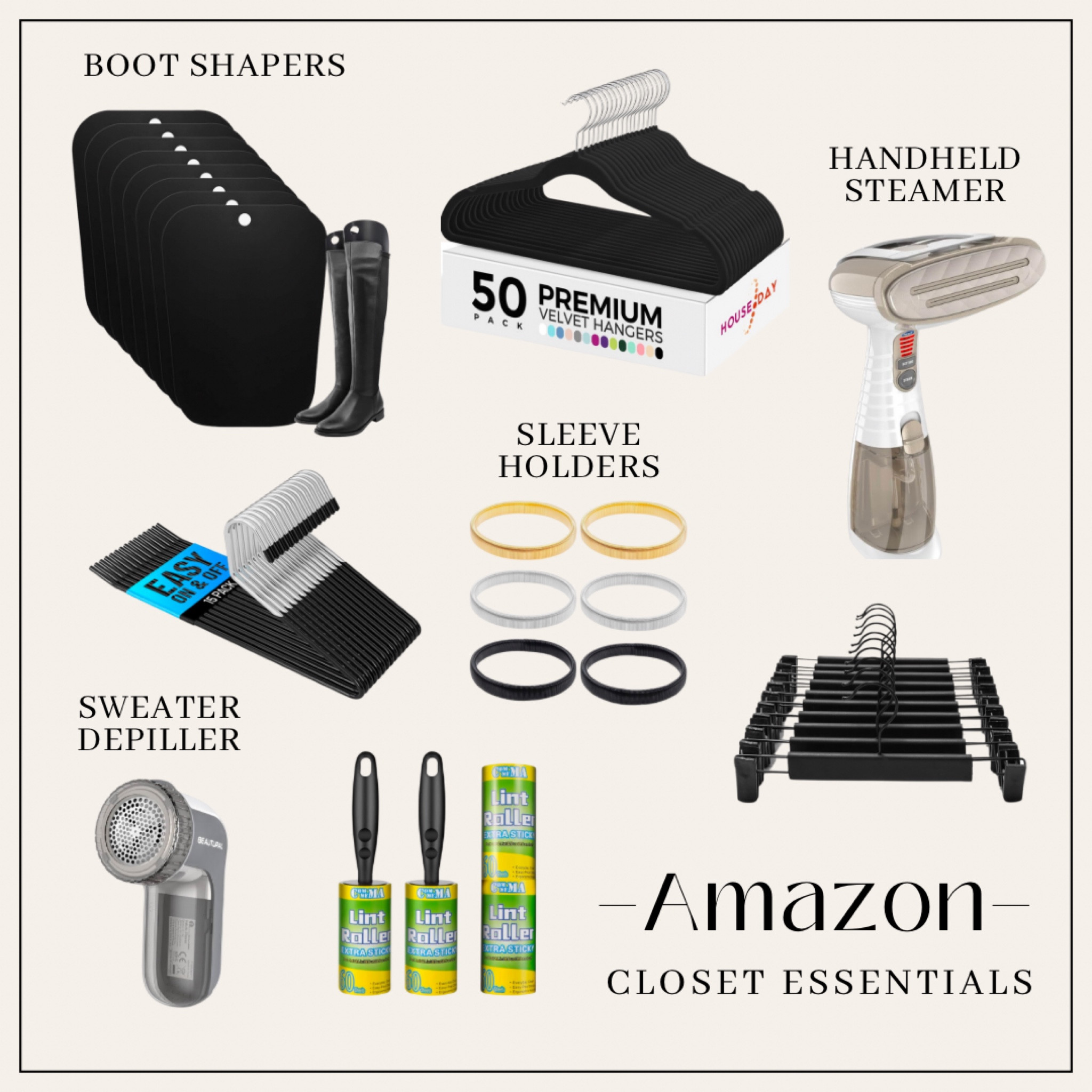 My top closet essentials I reccomend for every closet edit!