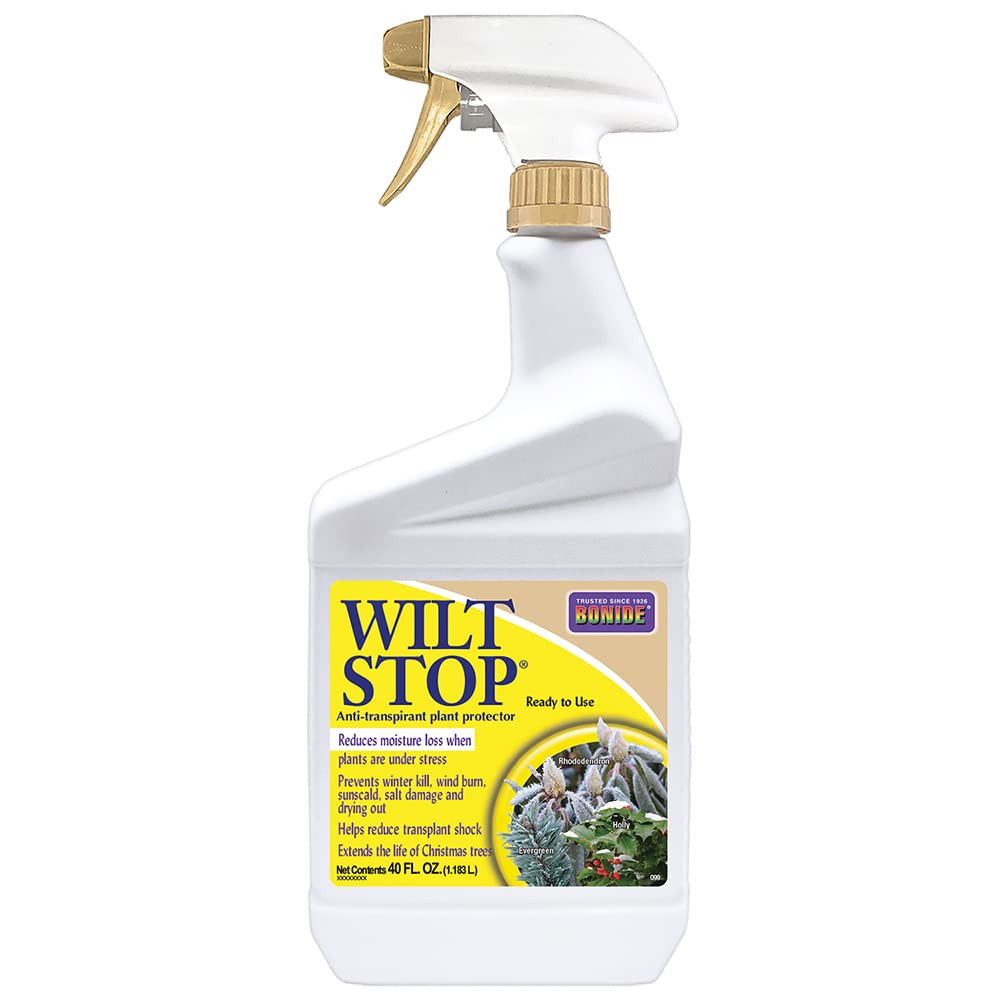 Bonide Wilt Stop, 40 oz Ready-to-Use Spray Anti-Transpirant Plant Protector, Long Lasting Effects... | Amazon (US)