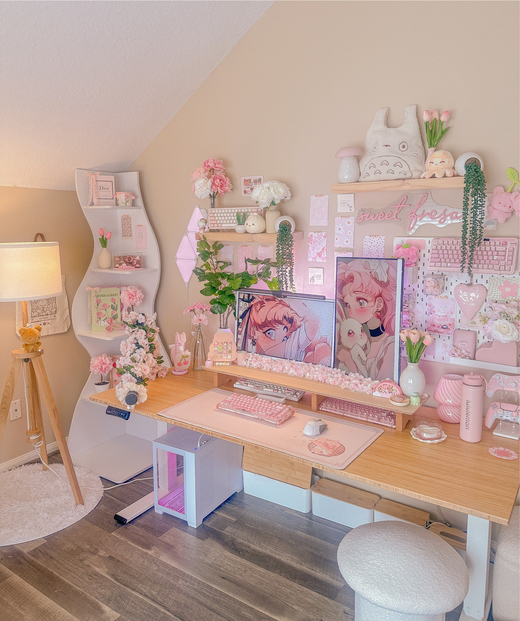 𐙚 ℍ𝕒𝕡𝕡𝕪 𝕎𝕖𝕕𝕟𝕖𝕤𝕕𝕒𝕪 𐙚

I love my new shelf so much! 🫶🏻

Thank you @tribedesigns and @tribesigns_global for sending me this beautiful modern wall corner shelf 🌸🎀

Use code ILIANA for a discount! I’ll have it linked in my bio! 🤍 

♡

♡

♡

♡ cozy room•Soft girl•Girly•Pink•reel•Pink girl•Pinterest•Girly girl aesthetic•Clean aesthetic•Girly Setup•pc setup• cozy desk space•cozy space•desk setup•girly•all pink•That girl•Soft girl•coquette•setup essentials•Aesthetic•Girly things•Girly inspo• ♡

🏷️
#tribesigns #deskspace #gamingsetup #desksetup #pcsetup #pcgaming #cozysetup #setup #cleansetup  #cutegamingsetup #aestheticdesk #deskinspo #cozydesksetup #cozyaesthetic #cutesetup #cozyvibes #deskgram #setupgamer #cozydesksetup  #desktop #gaminggirlsetup #cuteaesthetic #girlsetups #softgirlaesthetics #ａｅｓｔｈｅｔｉｃ #aesthetic


#LTKStyleTip #LTKBeauty #LTKHome