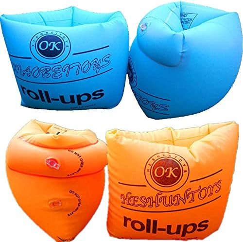Inflatable Arm Swimming Floats Bands Floatation Water Wings Swimming Arm Ring Floatie for Childre... | Amazon (US)