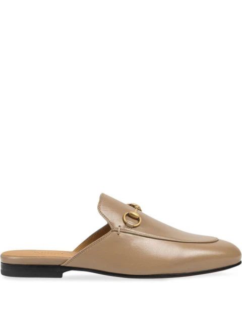 Princetown leather flat mules | Farfetch (US)