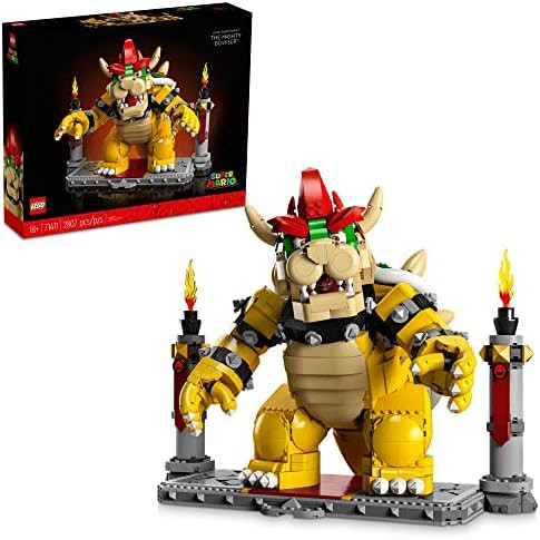 LEGO Super Mario The Mighty Bowser 71411 Building Toy Set; Collectible Gift for Adult Fans (2,807... | Amazon (US)