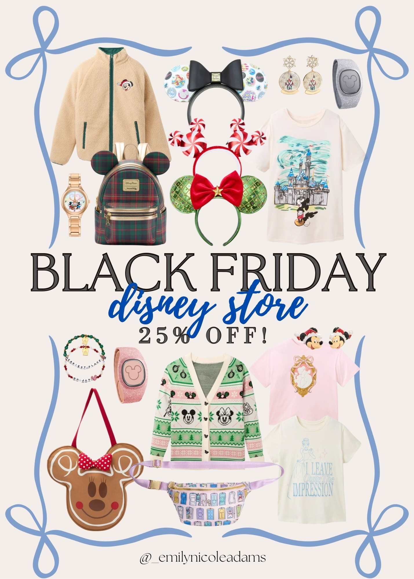 Disney Store Black Friday 25% off!💙 Black Friday deals, Black Friday shopping, cyber week, Christmas shopping, Christmas deals, holiday shopping, Christmas shop, holiday favorites, Disney haul, Disney shop, Disney girl, Disney adult 

#LTKCyberWeek #LTKHoliday #LTKGiftGuide