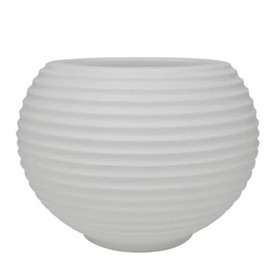 Josellyn ECOBO EcoFriendly Round Pot Planter, Heliconia Indoor Outdoor use, Four Season Use | Wayfair North America