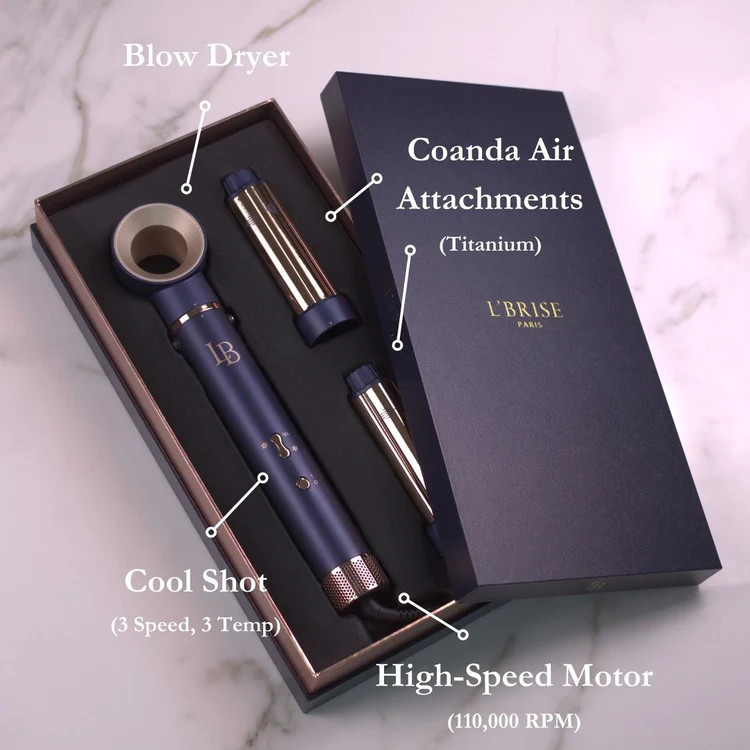 L'Brise Paris | The World's First Titanium Coanda Air Styler | L'BRISE