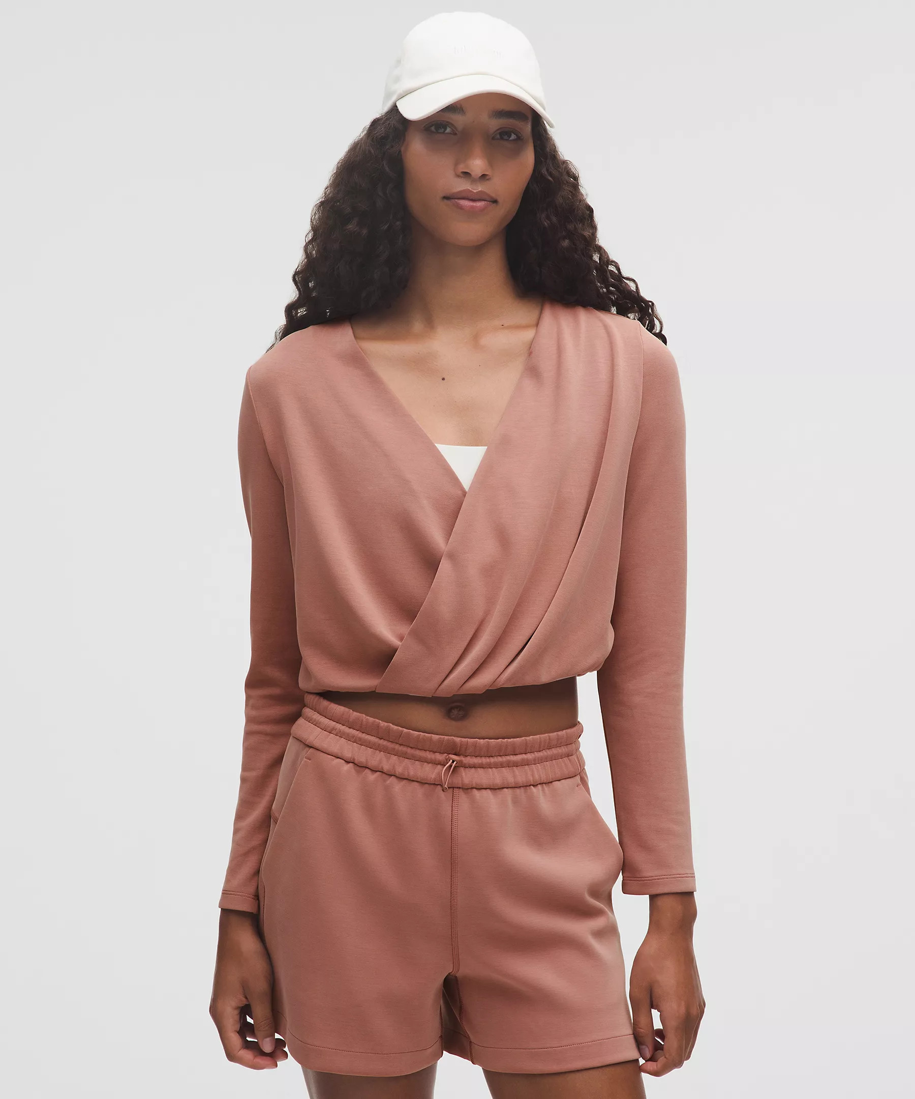 Lightweight Softstreme Wrap-Front Top | Lululemon (US)